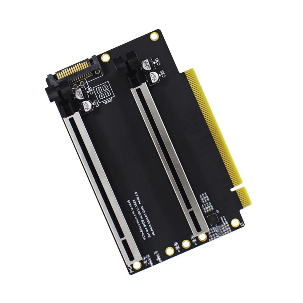 Amazon | LAMELLIS PCIE 3.0 X16 1 ～ 2 拡張カード Gen3 分割カード